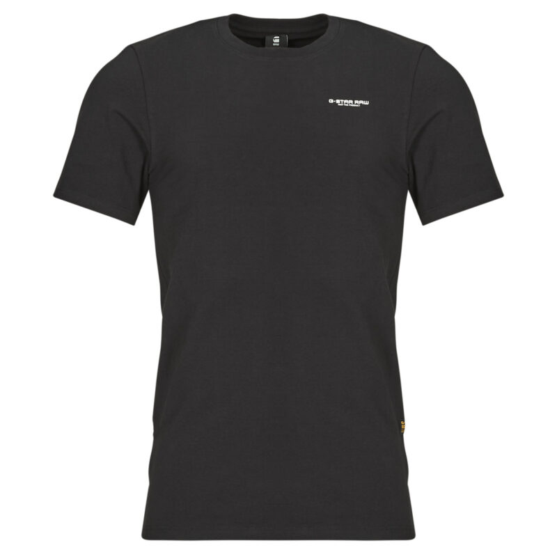 Camisetas G-Star Raw SLIM BASE Nero T-shirt maniche corte Uomo - 1
