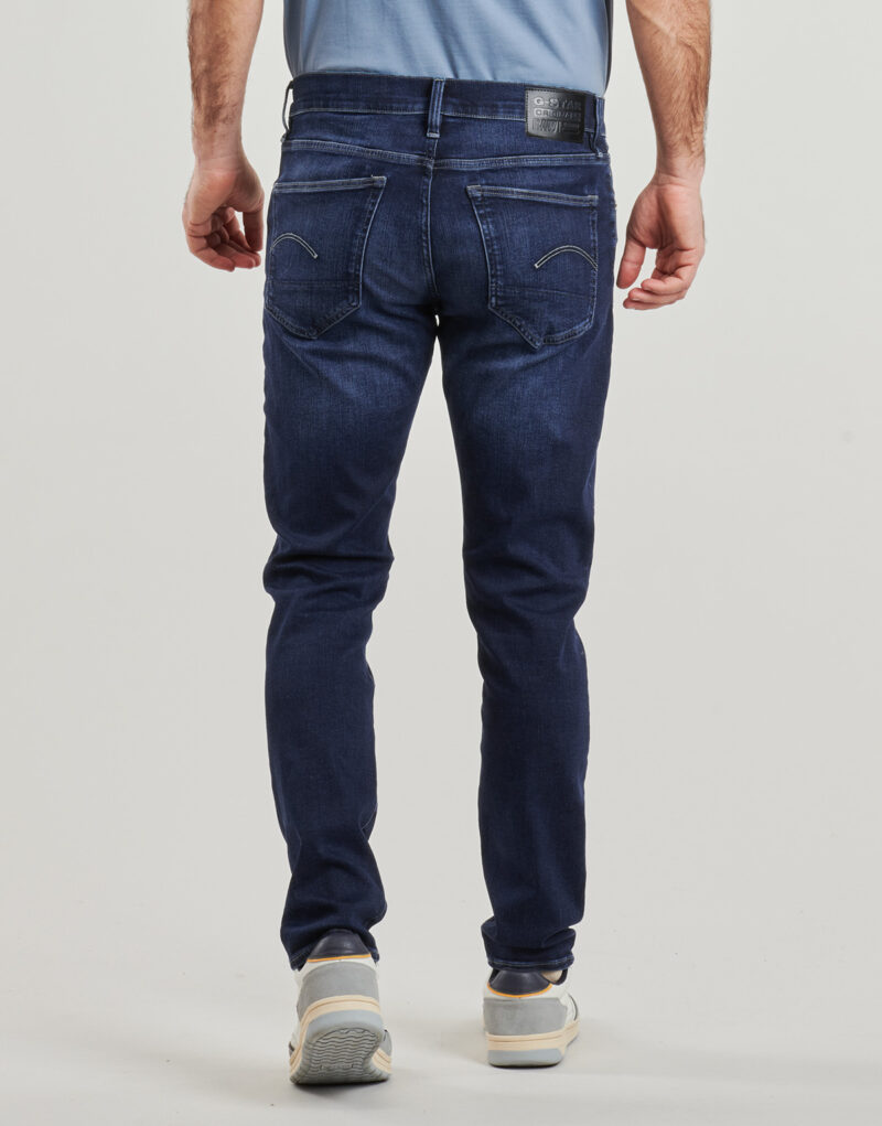 Jeans Slim G-Star Raw 3301 SLIM Blu Jeans Slim Uomo - 4