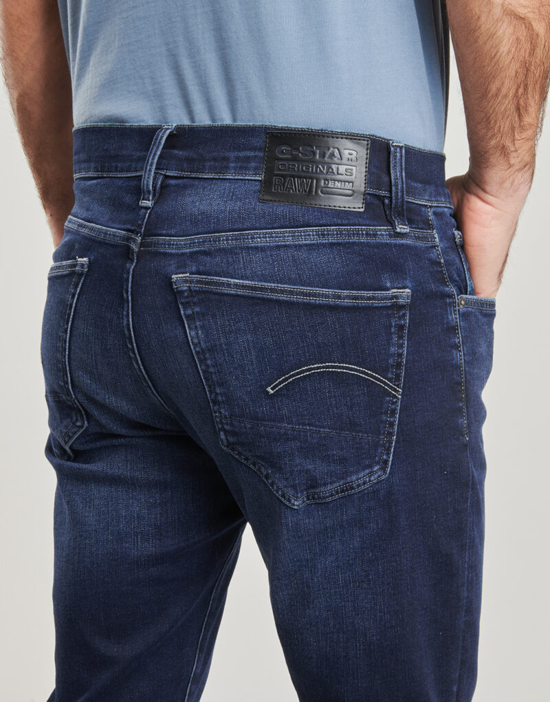 Jeans Slim G-Star Raw 3301 SLIM Blu Jeans Slim Uomo - 5