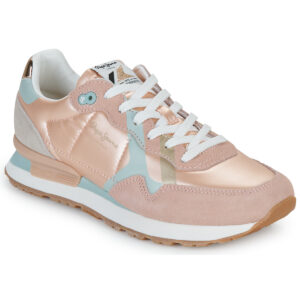 Pepe jeans  BRIT PRINTY W  Rosa -  Sneakers basse Donna