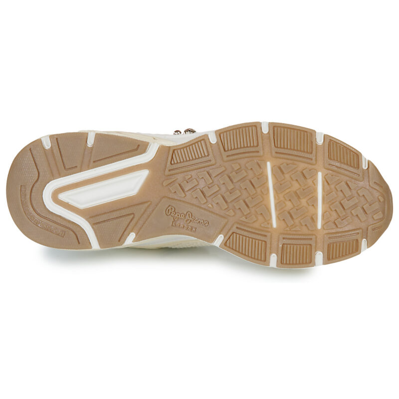 Baskets basses Pepe Jeans DAVE KNIT W Beige pour femme - 7