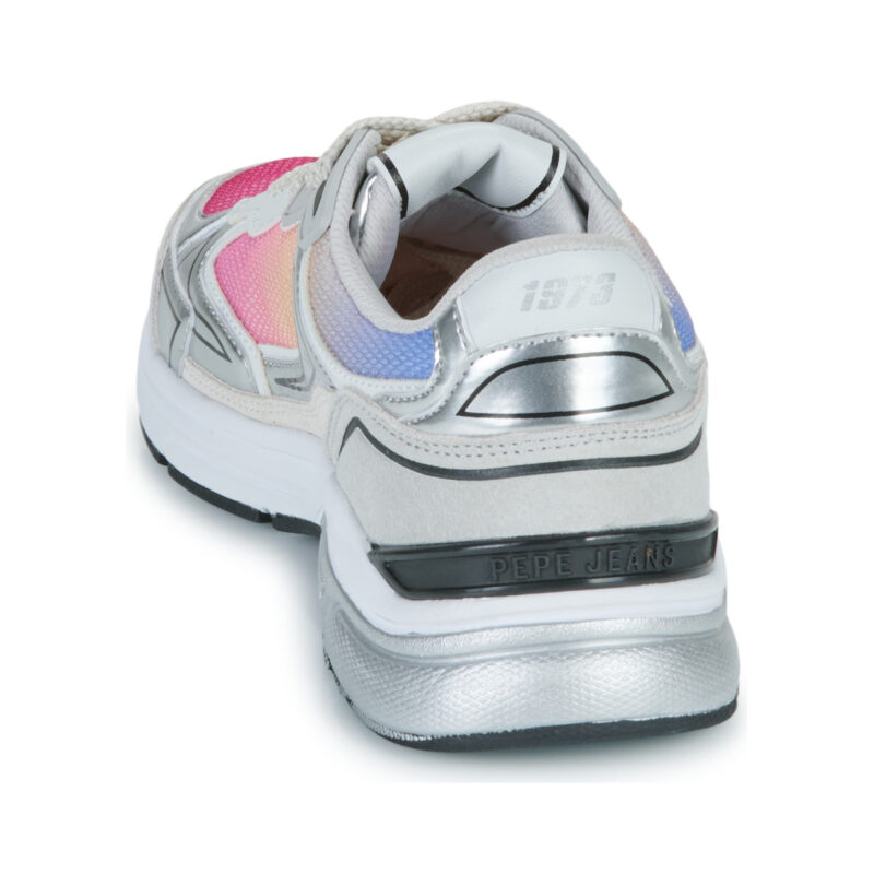 Pepe jeans DAVE COLORS W Argento Sneakers basse Donna - 5