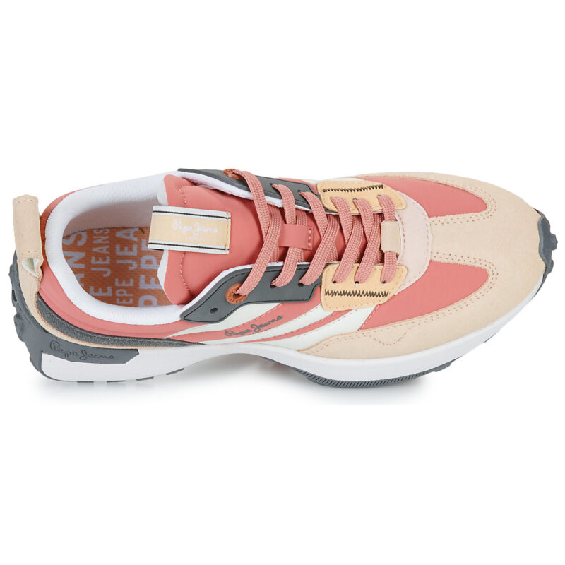 Baskets basses multicolores Pepe Jeans LUCKY MAINS pour femmes - Taille 6