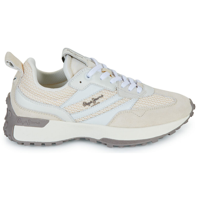 Pepe jeans LUCKY KNIT Beige Sneakers basse Donna - 2