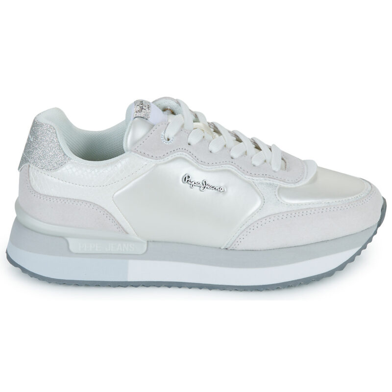 Pepe jeans RUSPER SHINE Grey Low Sneakers Women - 2