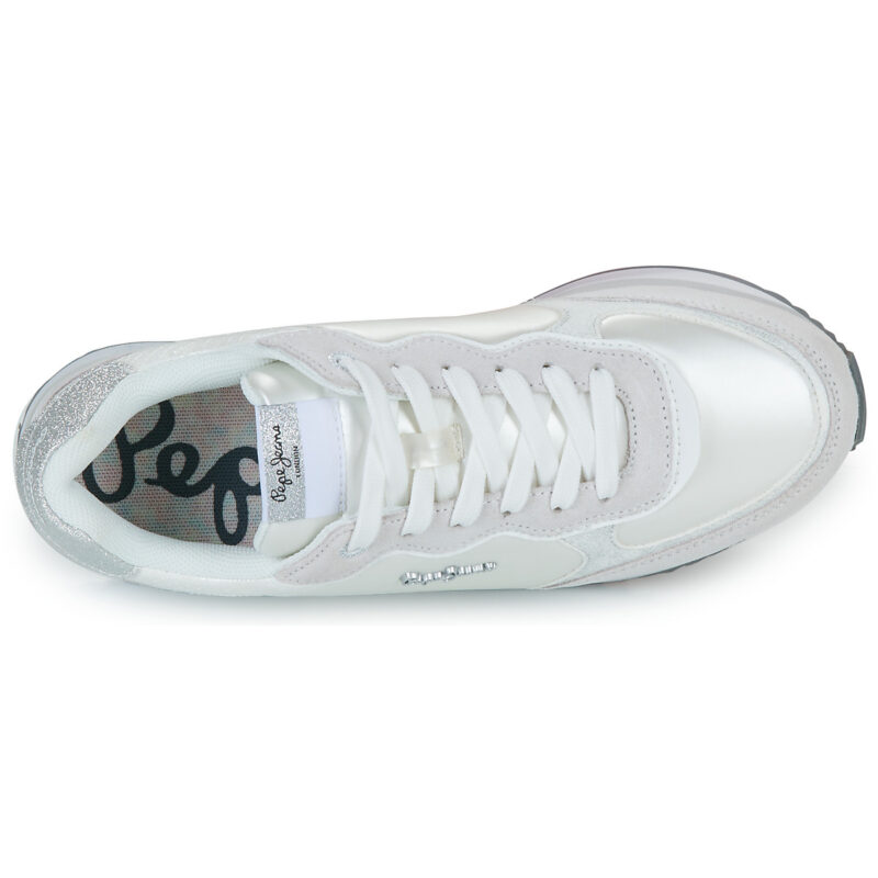 Pepe jeans RUSPER SHINE Grey Low Sneakers Women - 6