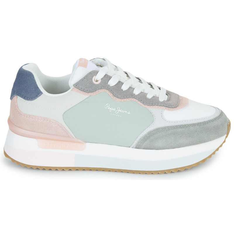 Pepe Jeans RUSPER CLASS Beige Damen-Sneaker - Gr&ouml;&szlig;e 2