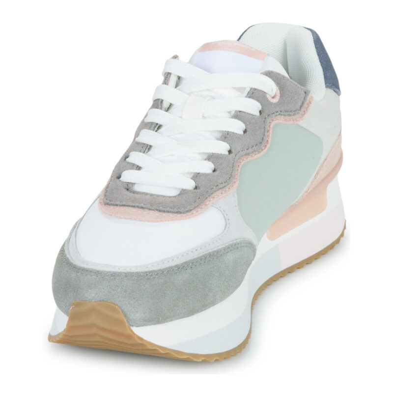Pepe Jeans RUSPER CLASS Beige Damen-Sneaker - Gr&ouml;&szlig;e 3