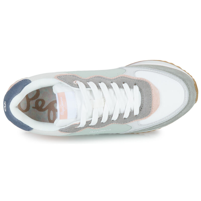 Pepe Jeans RUSPER CLASS Beige Damen-Sneaker - Gr&ouml;&szlig;e 6
