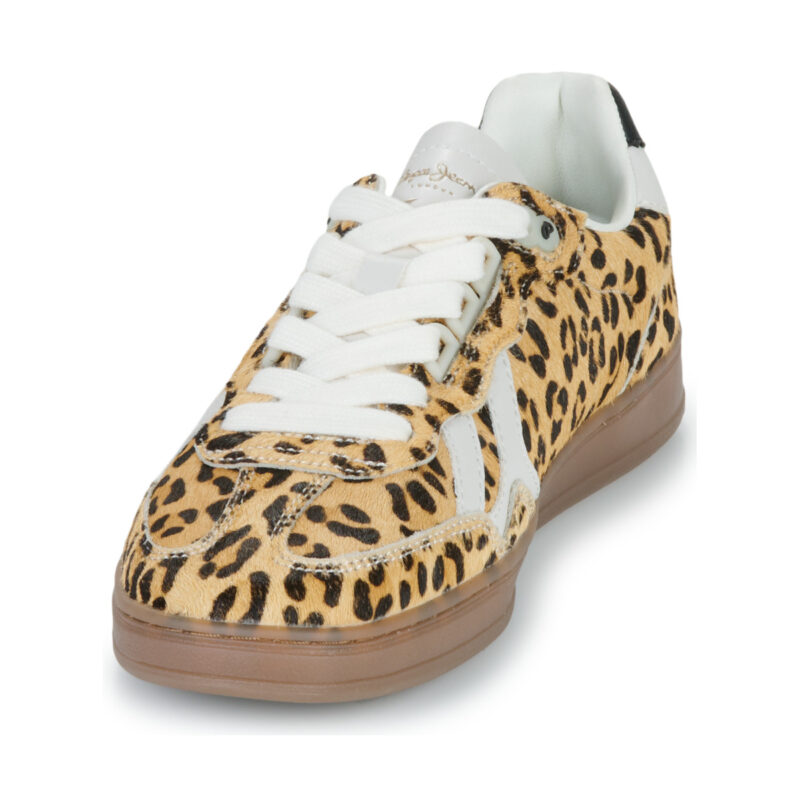 Pepe Jeans BALL TOP W Braune Low Sneakers Damen - 3