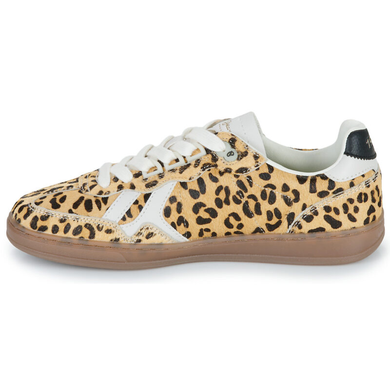 Pepe Jeans BALL TOP W Braune Low Sneakers Damen - 4