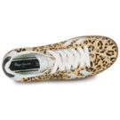 Pepe Jeans BALL TOP W Braune Low Sneakers Damen - 6