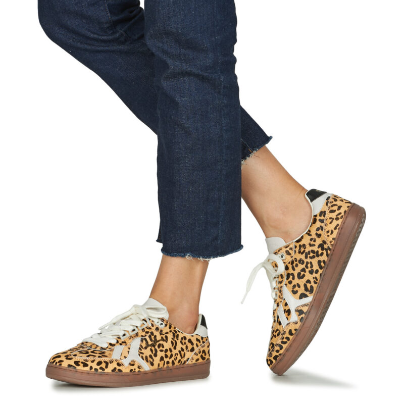 Pepe Jeans BALL TOP W Braune Low Sneakers Damen - 8
