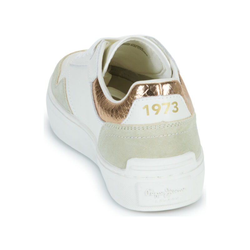 Pepe jeans CAMDEN COLLAR W Bianco Sneakers basse Donna - 5