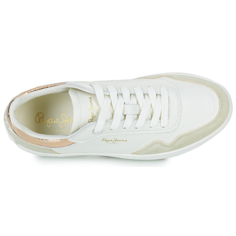 Pepe jeans CAMDEN COLLAR W Bianco Sneakers basse Donna - 6