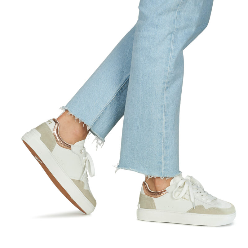 Pepe jeans CAMDEN COLLAR W Bianco Sneakers basse Donna - 8