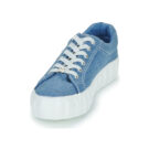 Le Temps des Cerises MALIBU Blue Low Sneakers Women - 3