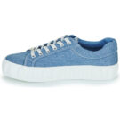 Le Temps des Cerises MALIBU Blue Low Sneakers Women - 4