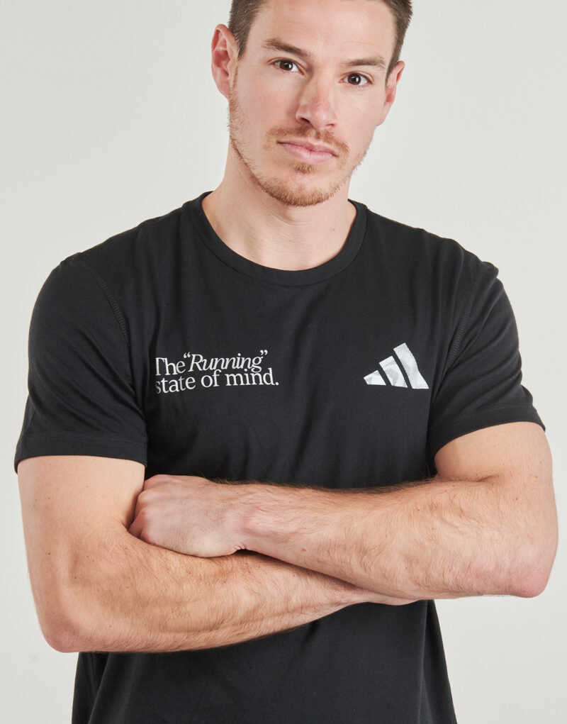 T-shirt adidas JI9372 Nero T-shirt maniche corte Uomo - 5