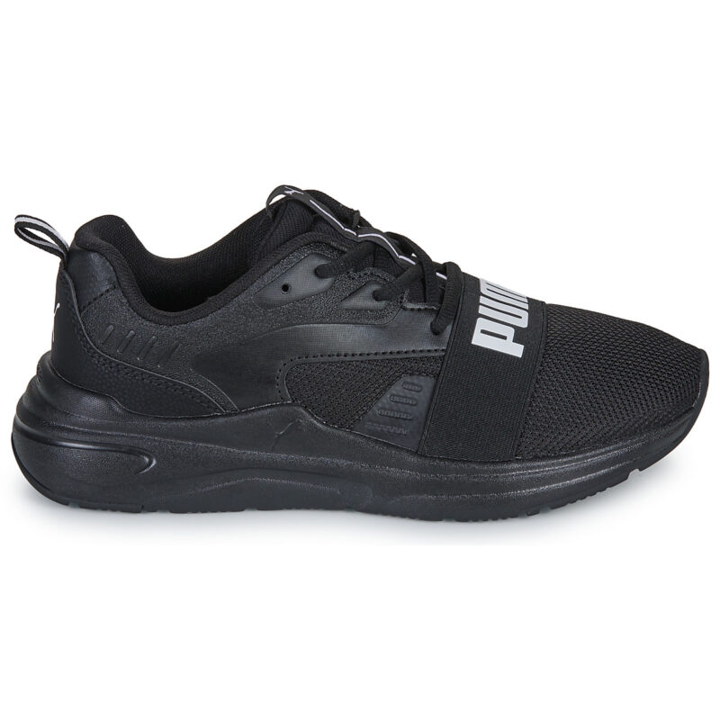 Puma Wired 2 Jr Nero Sneakers Bambino - 2