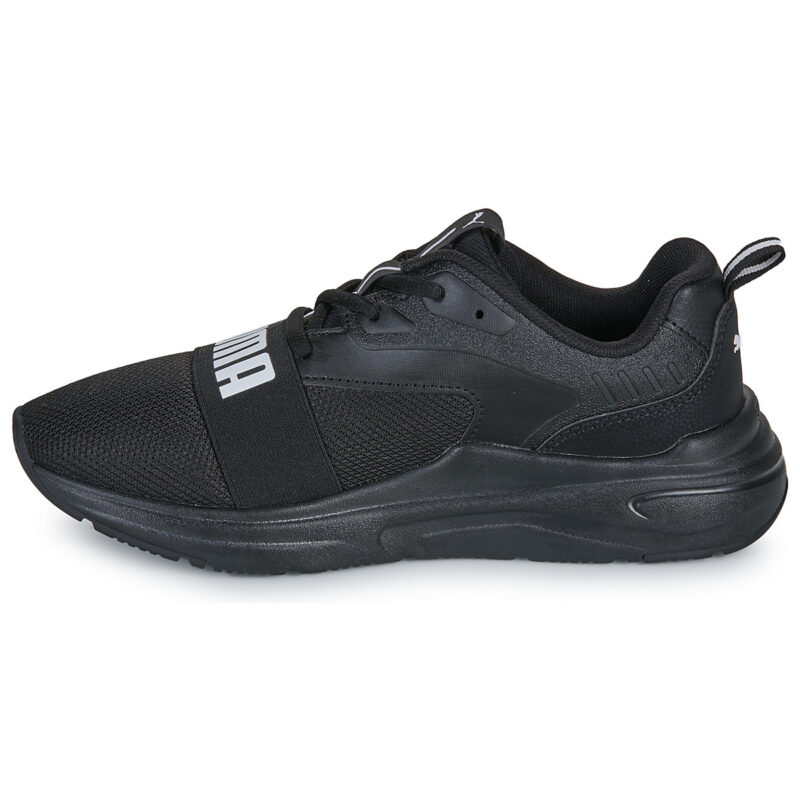 Puma Wired 2 Jr Nero Sneakers Bambino - 4