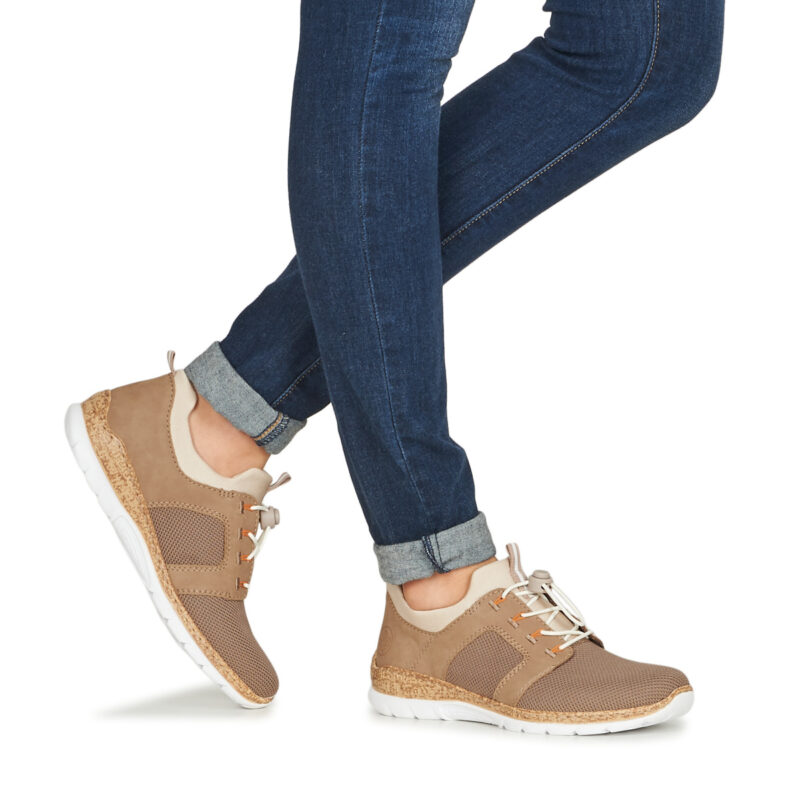 Rieker  -  Marrone -  Sneakers alte Donna - 8