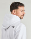 The North Face Drew Peak Hoodies, wei&szlig;e Herren-Hoodies &ndash; Gr&ouml;&szlig;e 5
