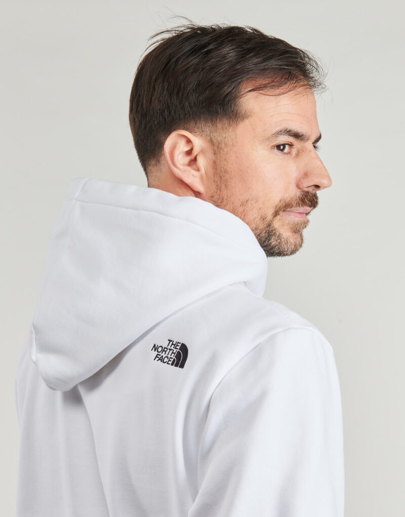The North Face Drew Peak Hoodies, wei&szlig;e Herren-Hoodies &ndash; Gr&ouml;&szlig;e 5