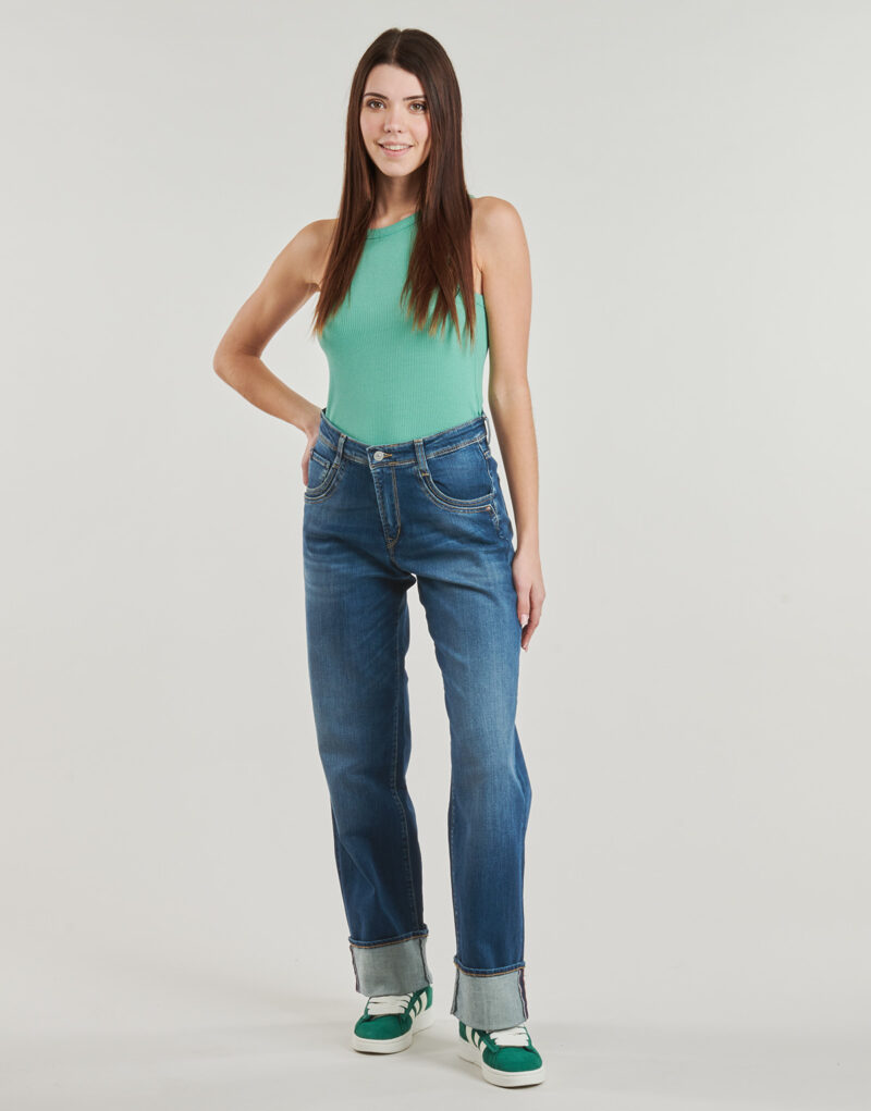 Schlagjeans Le Temps des Cerises 400/60 Blue Jeans Flare Damen - 2