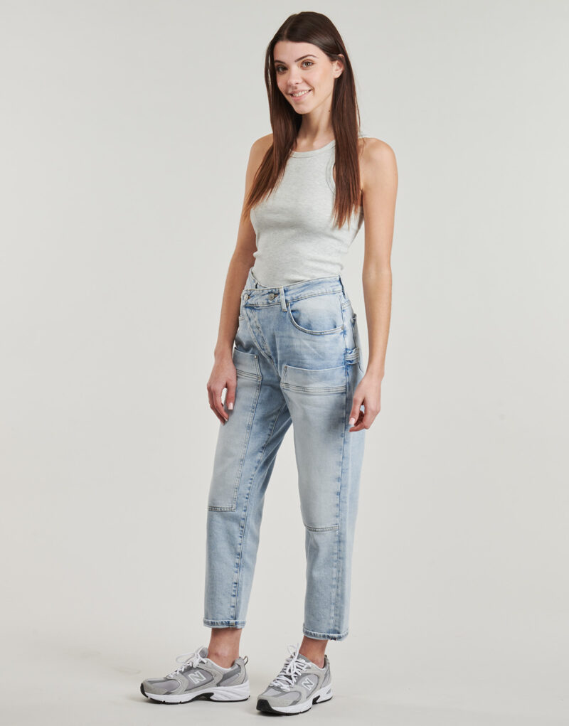 Boyfriend-Jeans Le Temps des Cerises Gem&uuml;tliche blaue Boyfriend-Jeans f&uuml;r Damen - 3