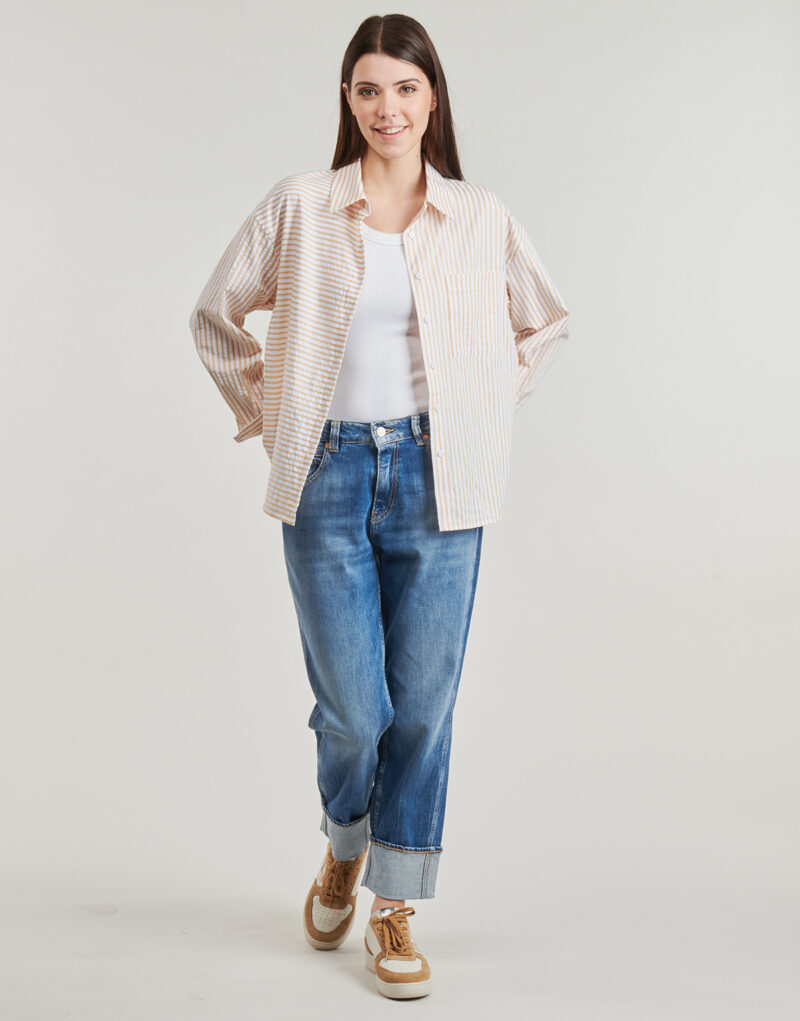 Boyfriend-Jeans Le Temps des Cerises 400/28 Blaue Boyfriend-Jeans f&uuml;r Damen - 2