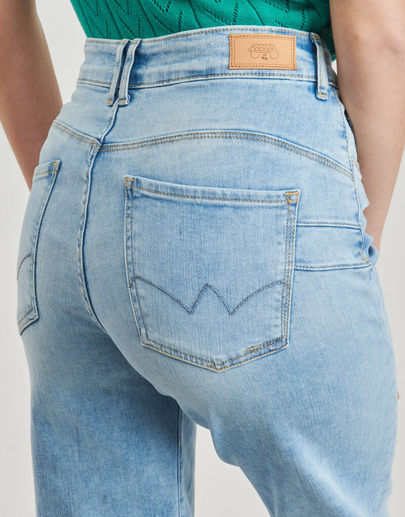 Flare Jeans Le Temps des Cerises PULPHI24 Blu Jeans Flare Donna - 5