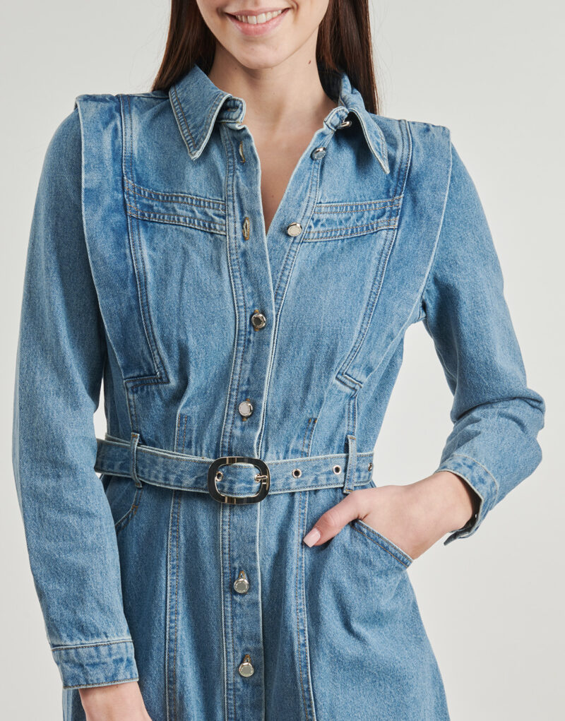 Short dress Morgan RICOLI Blue Short Dresses Women - 5