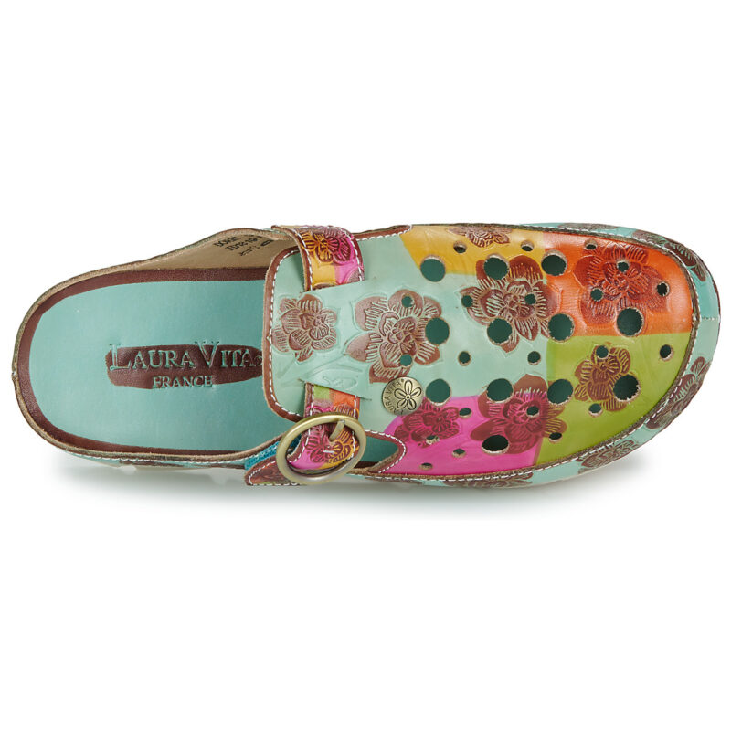 Laura Vita DORRY Multicolore Zoccoli Donna - 6
