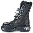 New Rock CHAROL Nero Stivaletti Donna - 4