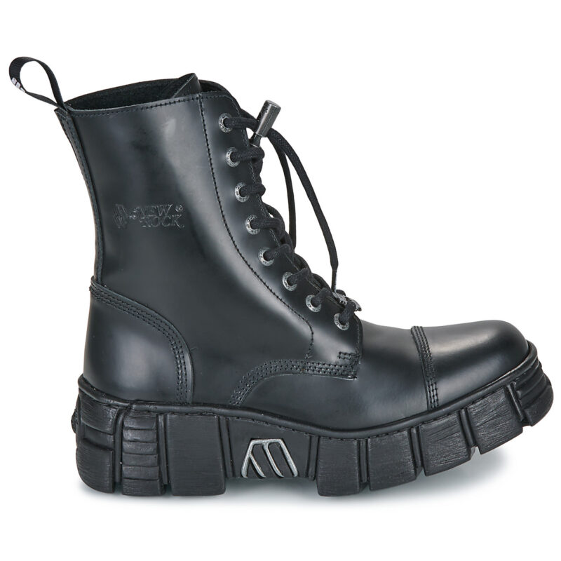 New Rock  WALL  Nero -  Stivaletti Donna - 2