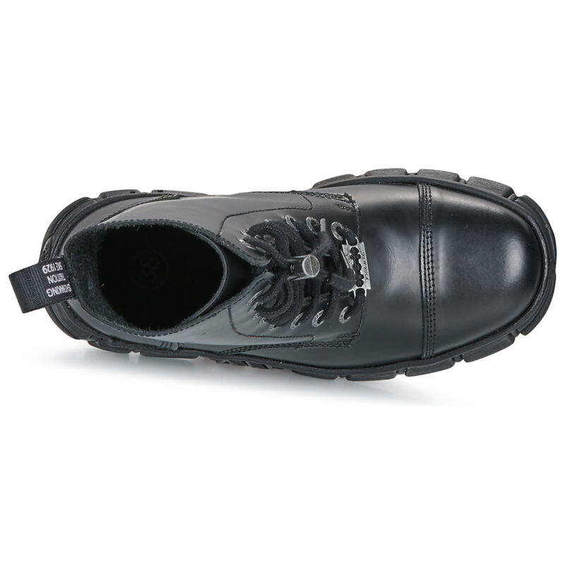New Rock  WALL  Nero -  Stivaletti Donna - 6