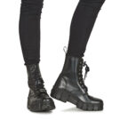New Rock  WALL  Nero -  Stivaletti Donna - 8