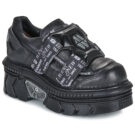 New Rock MET Nero Derby Donna - 1