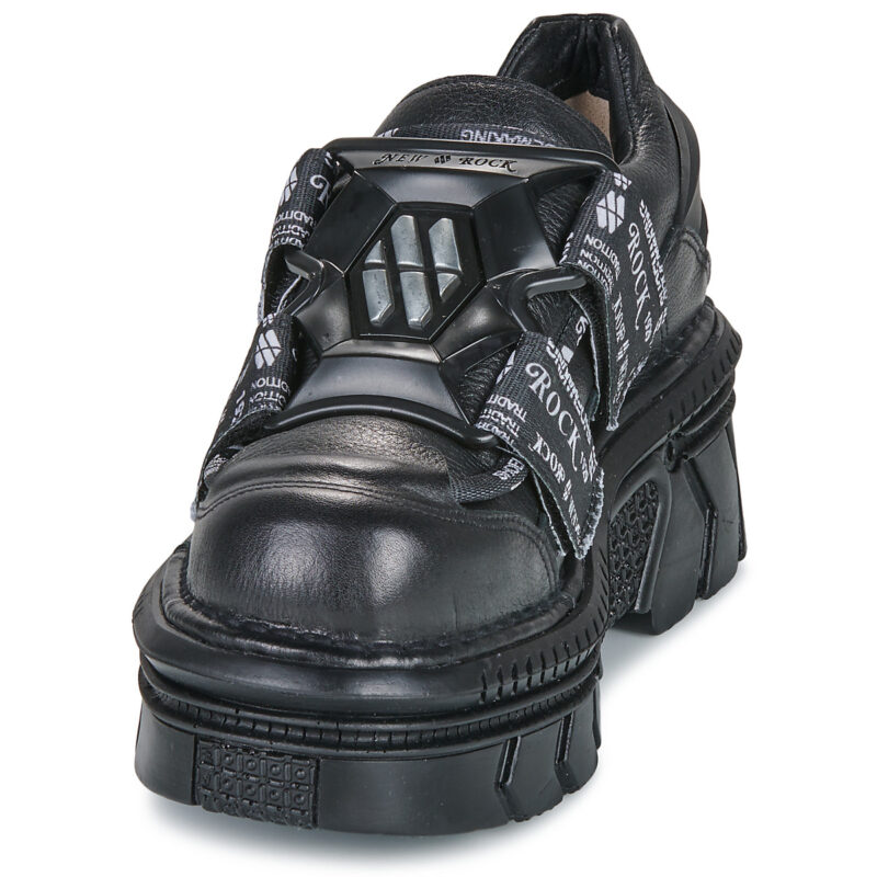 New Rock MET Nero Derby Donna - 3