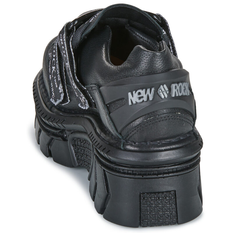 New Rock MET Nero Derby Donna - 5