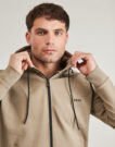 Felpe con cappuccio BOSS Saggy Tape Beige Felpe con cappuccio Uomo - 5
