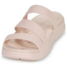 Pantoufles Crocs Getaway &agrave; brides beiges pour femme - Pointure 3