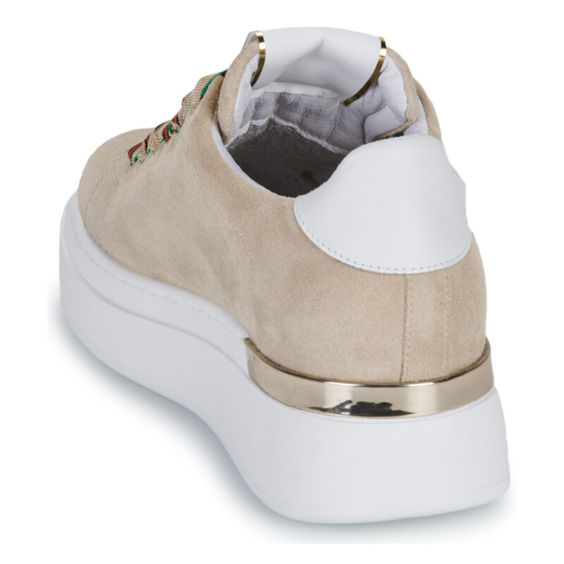 Meline 664DX-E690 Beige - Sneakers basse Donna - 5