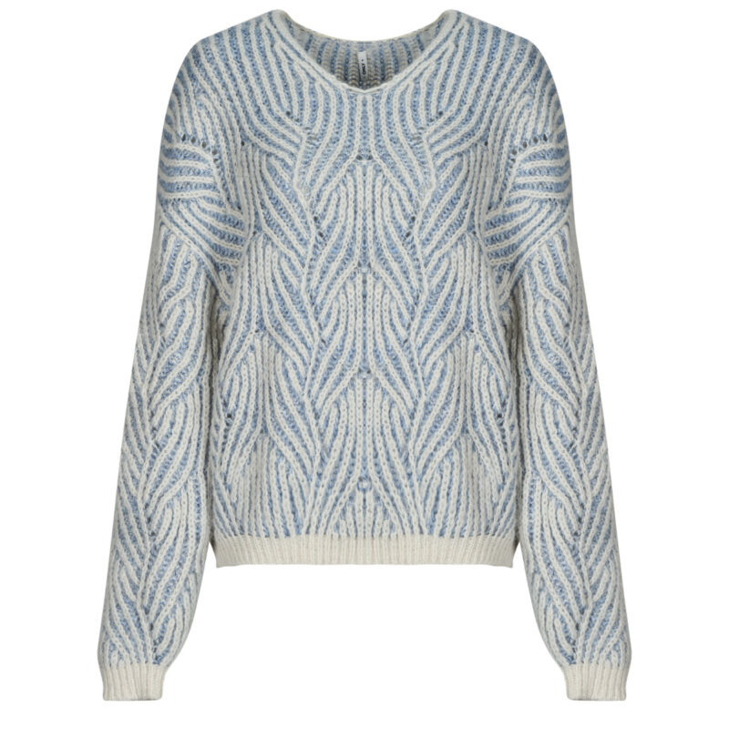 Pullover Only ONLELIN Blaue Damenpullover - 1