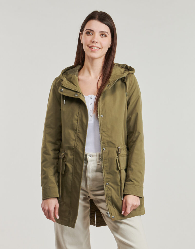 Parka Only ONLLOUISE Kaki Parka Donna - 2