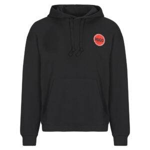 Felpe con cappuccio  HUGO  Decrincio  Nero -  Felpe con cappuccio Abbigliamento Uomo
