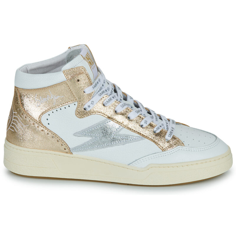 Semerdjian BRAGA Bianco Sneakers alte Donna - 2