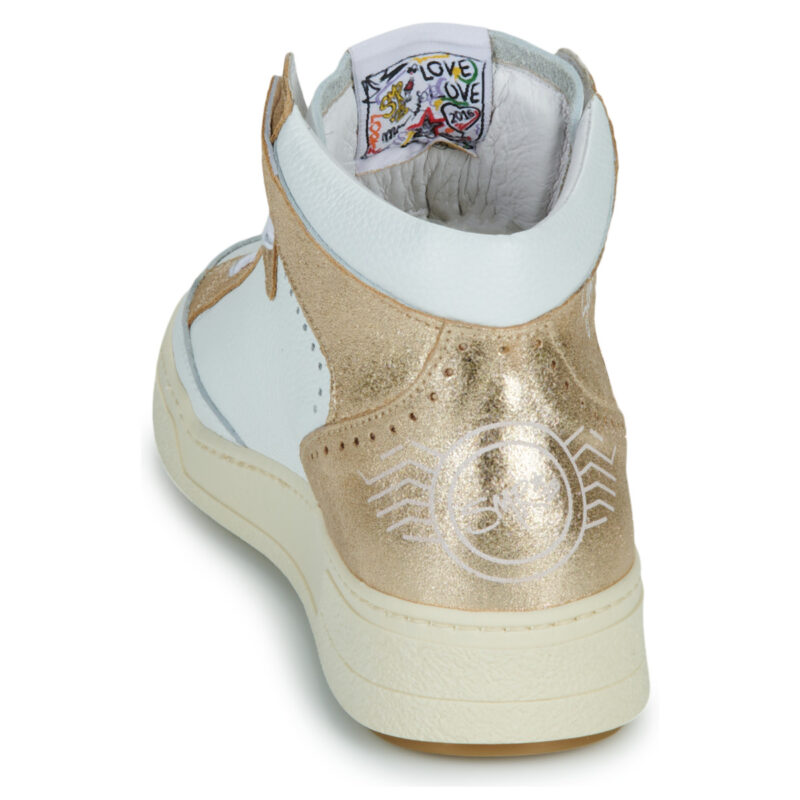 Semerdjian BRAGA Bianco Sneakers alte Donna - 5