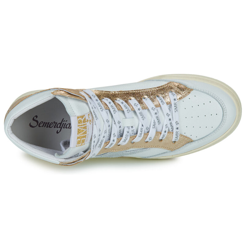 Semerdjian BRAGA Bianco Sneakers alte Donna - 6